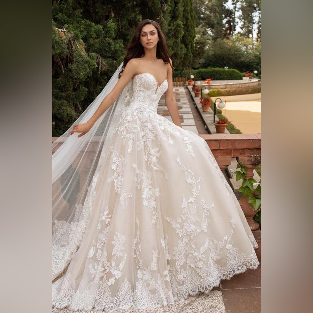 Pronovias Elcira Sweetheart Wedding Dress
